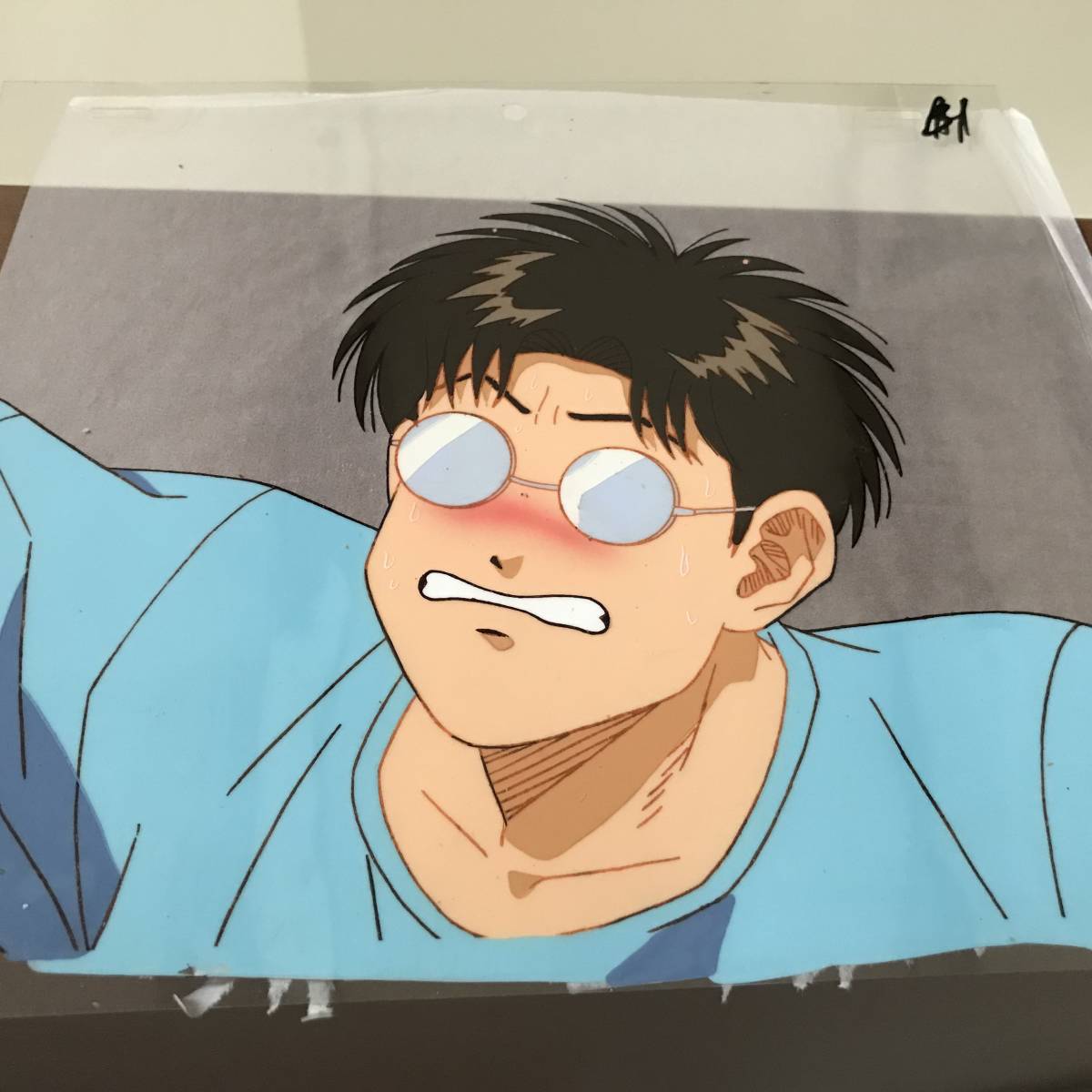 スラムダンク セル画 メガネくん セル画 スラムダンク 木暮公延 メガネくん