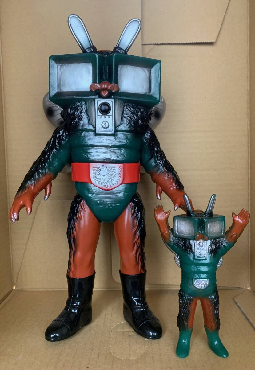 当時物！！仮面ライダー1号と2号のミドルサイズ バンダイ ポピー