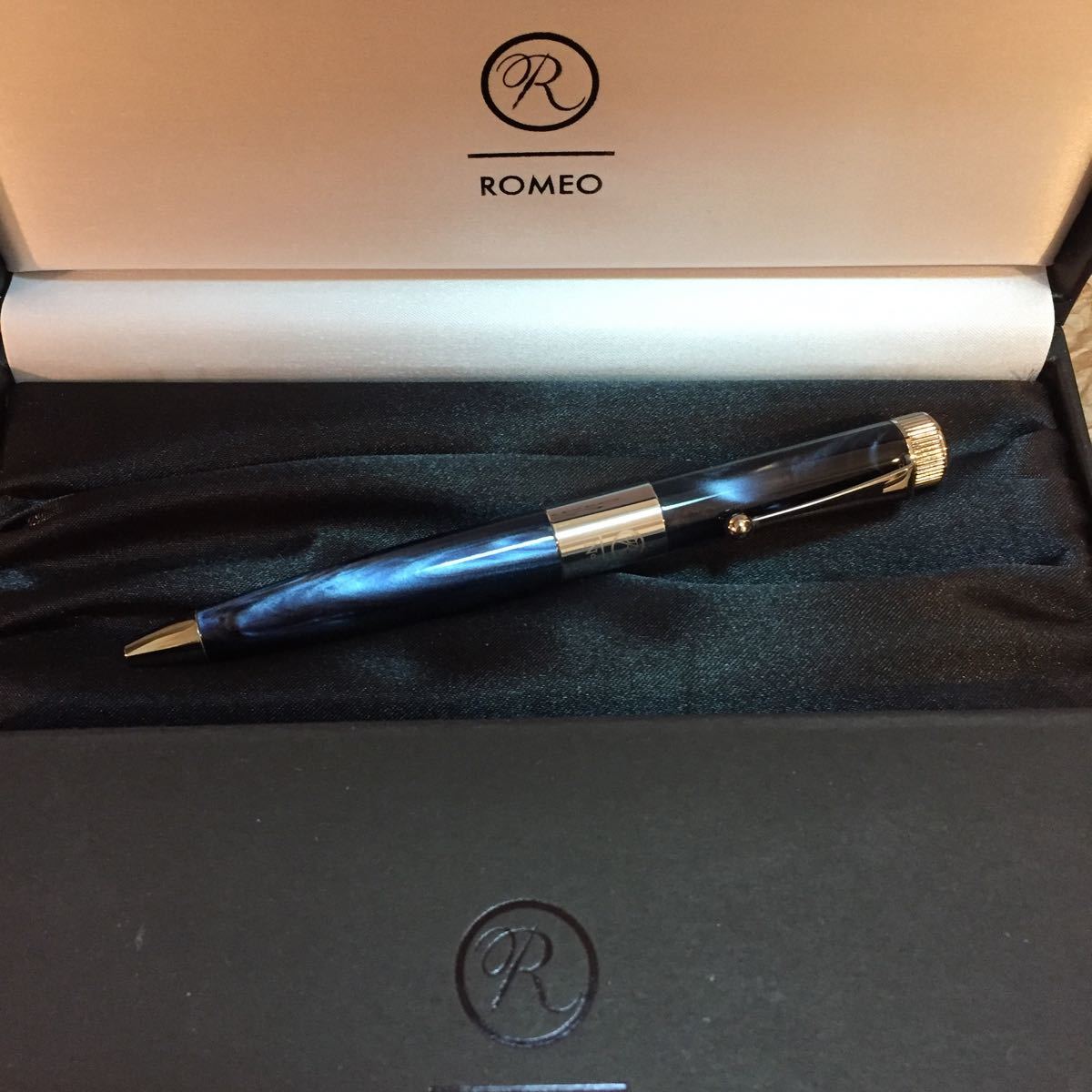 ROMEO ロメオ No.3 ボールペン 細軸（イタリアンブルー）伊東屋 ROMEO