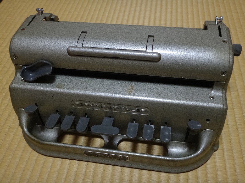レア品！PERKINS BRAILLER 点字タイプライター 【公式通販】