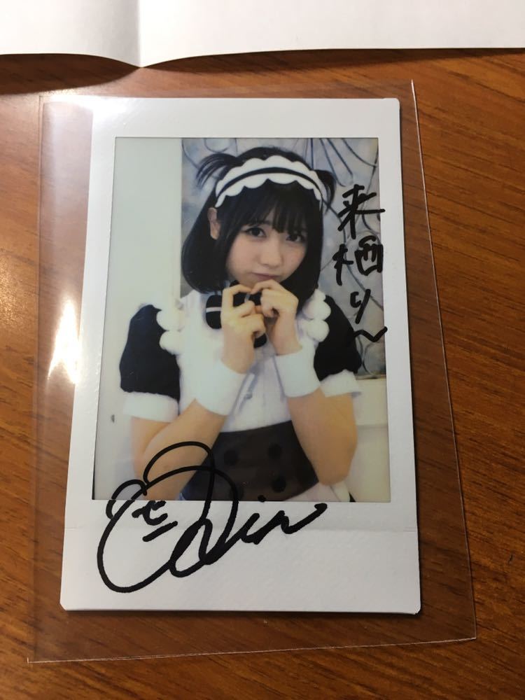 来栖りん(26時のマスカレイド)CHEERZ 直筆サイン入りチェキ 【公式通販】