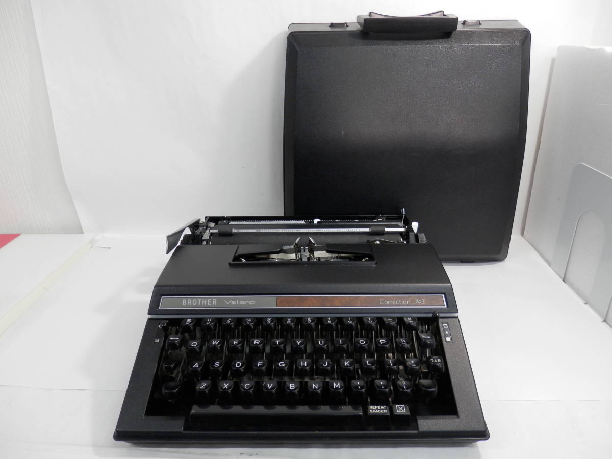 Brother タイプライター Valiant743 昭和レトロ 昭和 レトロ ブラザー