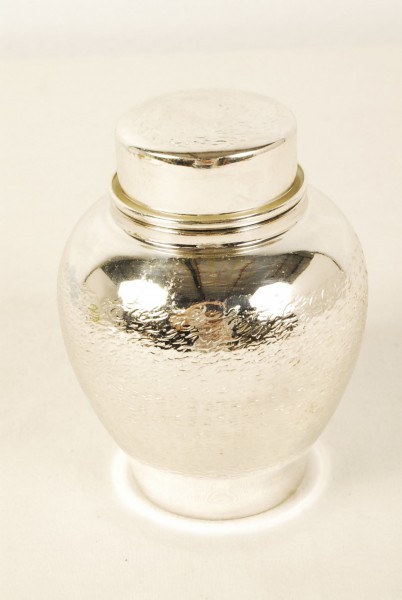 英純堂 万葉銀 茶器 茶壷 銀製 銀器