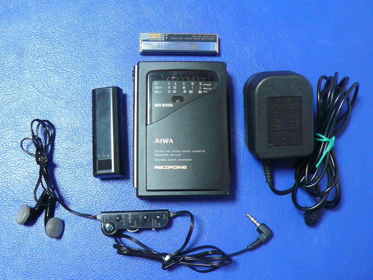 AIWA HS-JL30アイワポータブルカセットプレイヤー