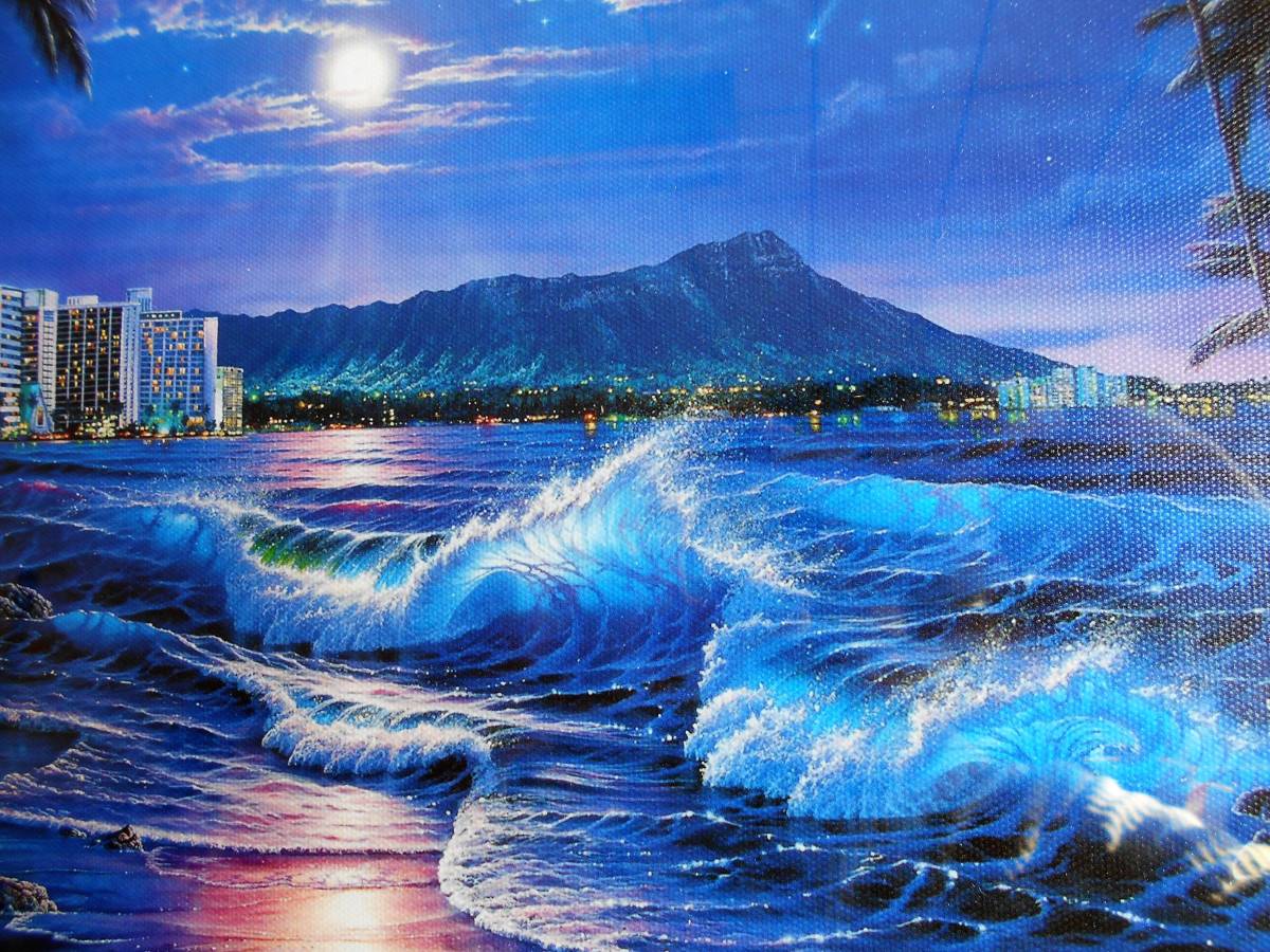 再再値下げ！絵画 クリスチャンラッセン ハワイアンエンブレイス 再再