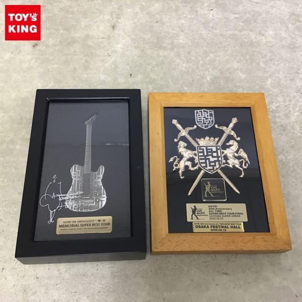 布袋寅泰 30周年 メモリアル ギターピンズセット 未使用未開封 布袋