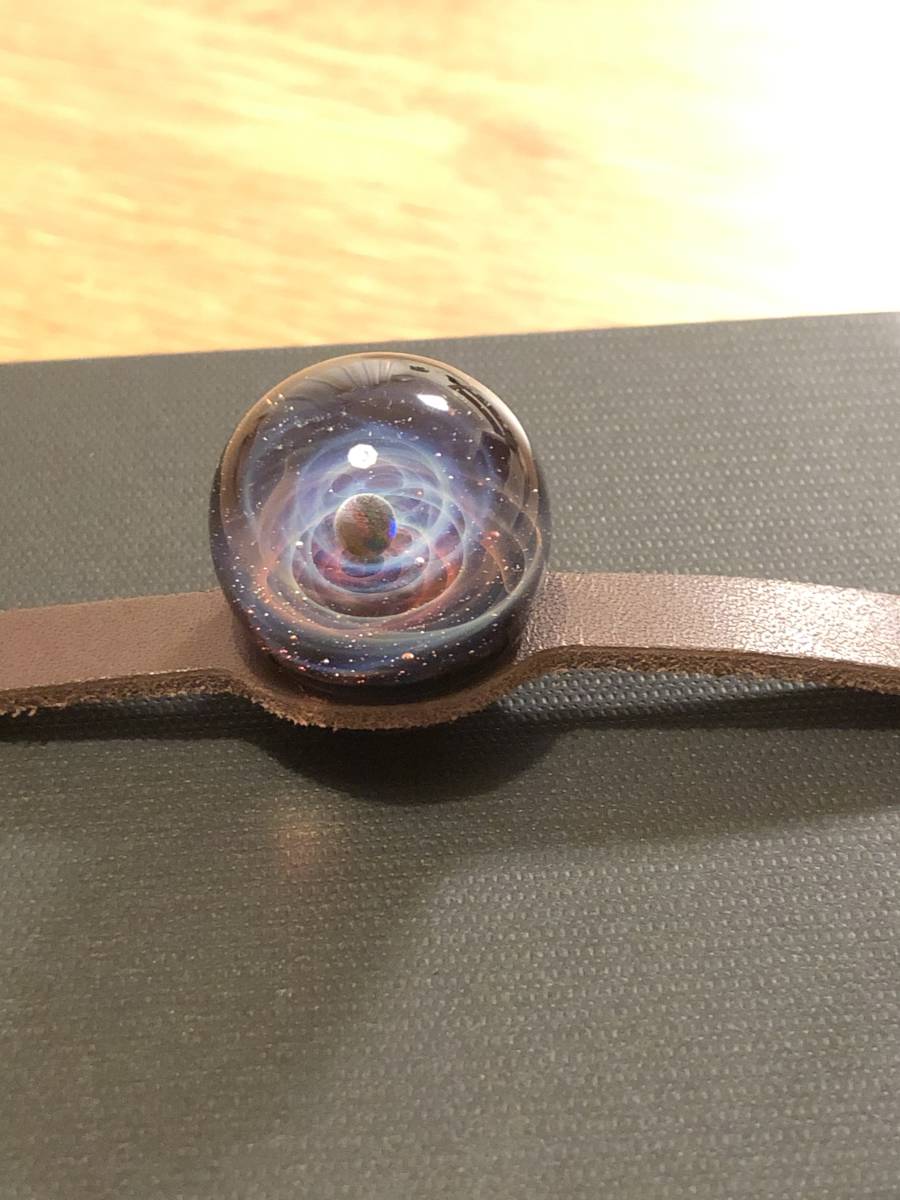 正規品 赤タイプ 宇宙ガラス ブラックオパール +α プラスアルファ