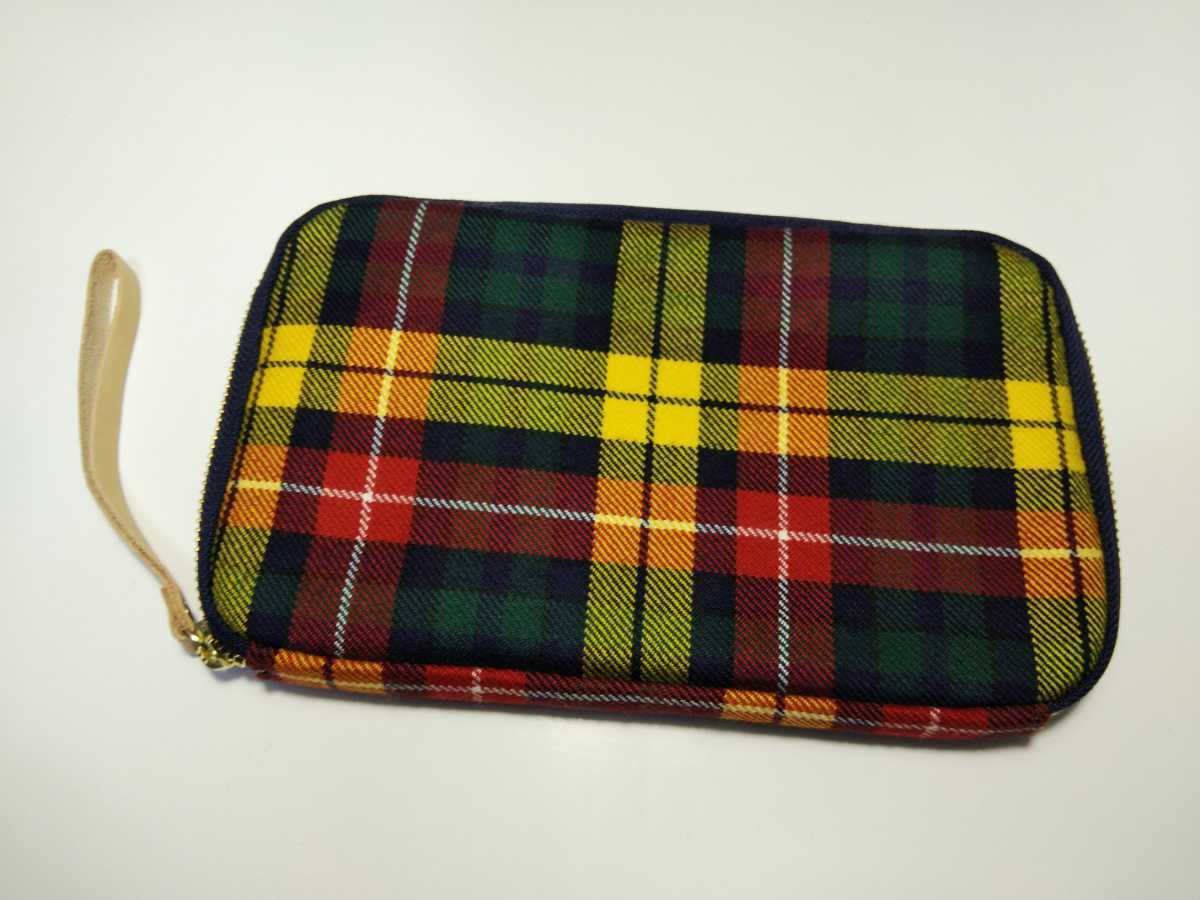 新品】未使用 送料無料 ほぼ日 ひきだしポーチ 姉 LOCHCARRON Buchanan