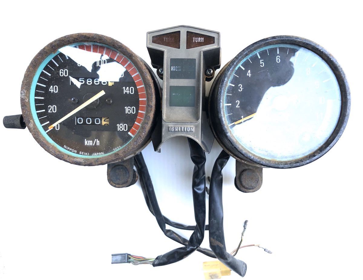 GS400 GS400 後期型メーター用メーターステー リプロ新品 GS425 リプロ