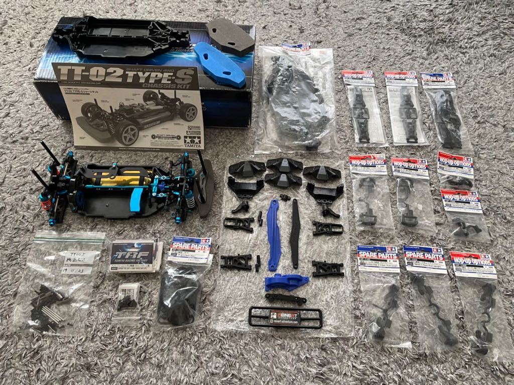 フリーダムタミヤ タミヤ TT02 type-s オプション多数 TT-02 TYPE-S