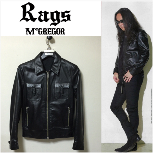 Y*I様 定価20万円ラグスマックレガー スタッズシングルライダース