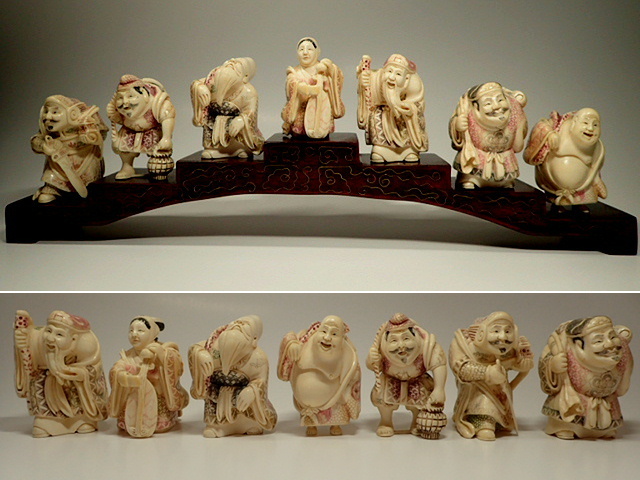 中国美術 骨董 彫刻 天然素材 象牙調 コレクション 中国美術 骨董 彫刻