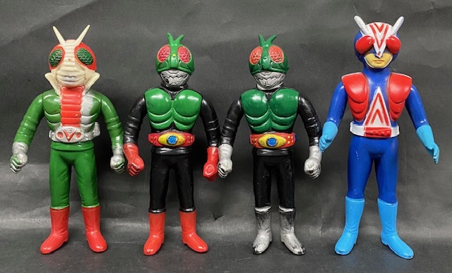 仮面ライダーミニソフビ 当時物 仮面ライダーミニソフビ 当時物 Yahoo