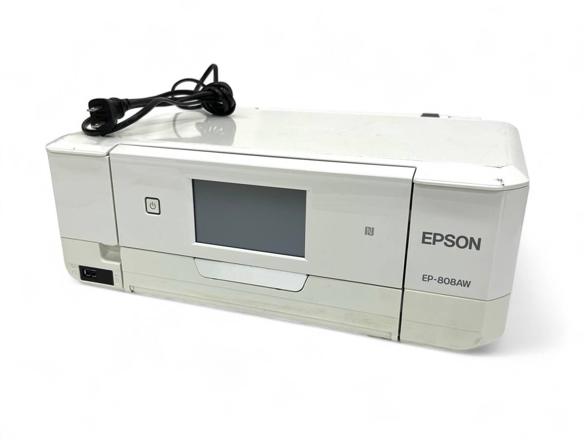 稼動品 EPSON インクジェットプリンター EP-808AW 【公式通販】