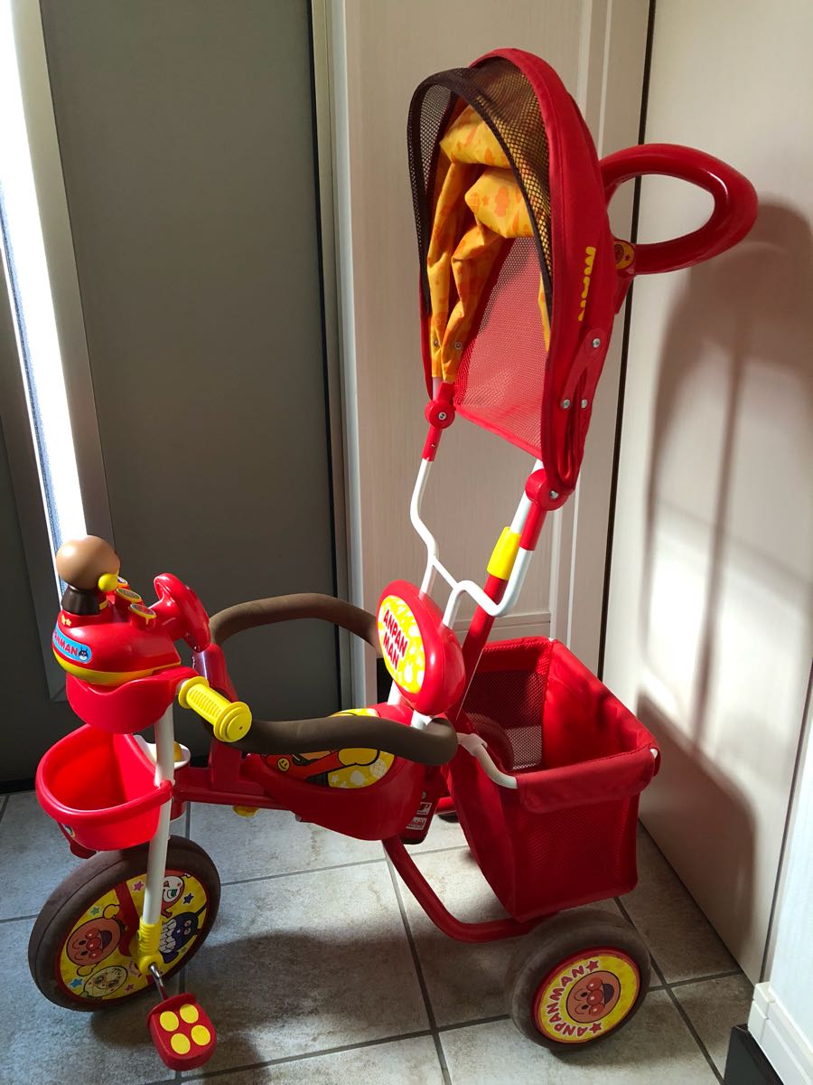 楽天市場】アンパンマン三輪車の通販 【極美品】アンパンマン三輪車