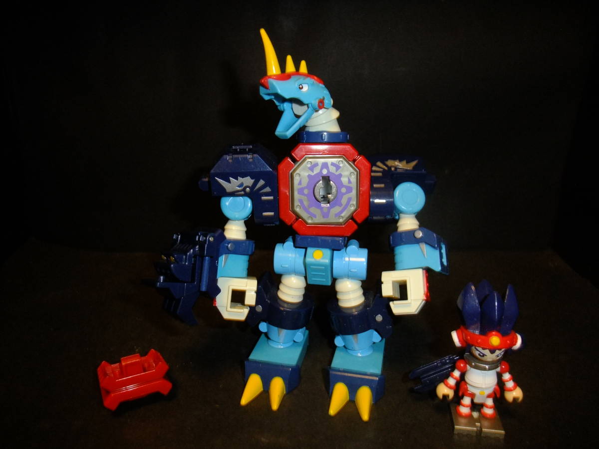 キーボッツ ブレイブジーク&アレックスボッツ 封印城の秘密 箱説明書