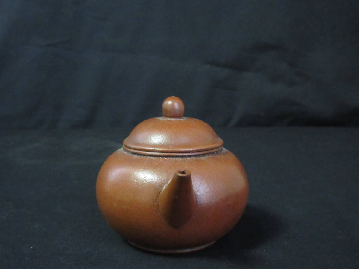 三本足獅壺 煎茶道具 中国古美術 紫砂壺・紫泥急須・茶壺・茶道具 三本