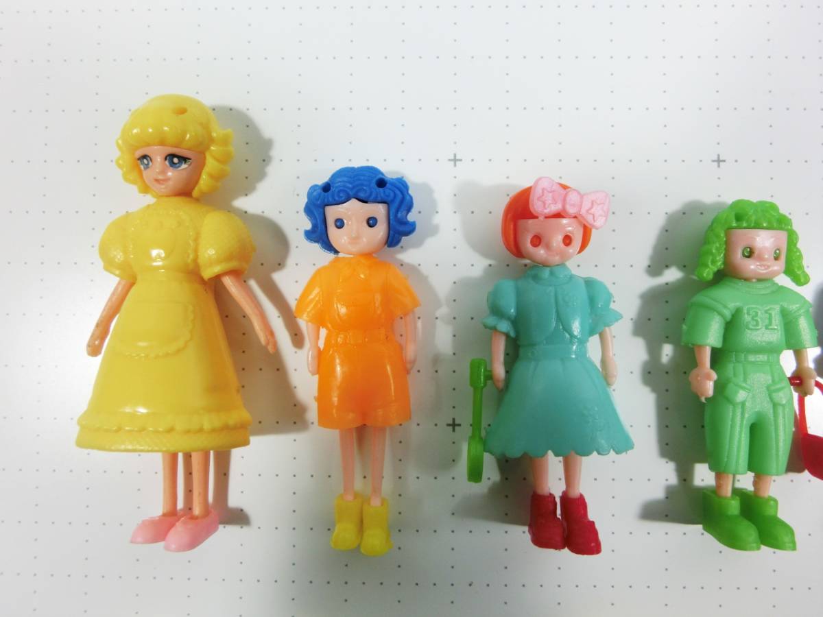 値下げ】レトロ☆グリコのおまけ☆着せ替えパピーちゃん♡大量 グリコ