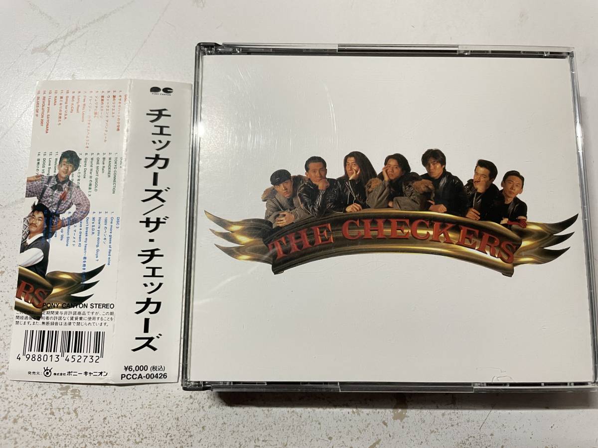 THE CHECKERS SUGAO 2枚組DVD 素顔 徳永善也 チェッカーズ THE