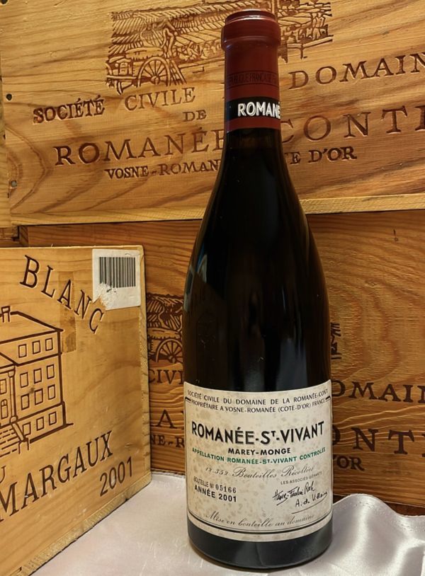 ロマネコンティ 2001 空瓶 コルク付き 空き瓶】ROMANEE-CONTI 1982