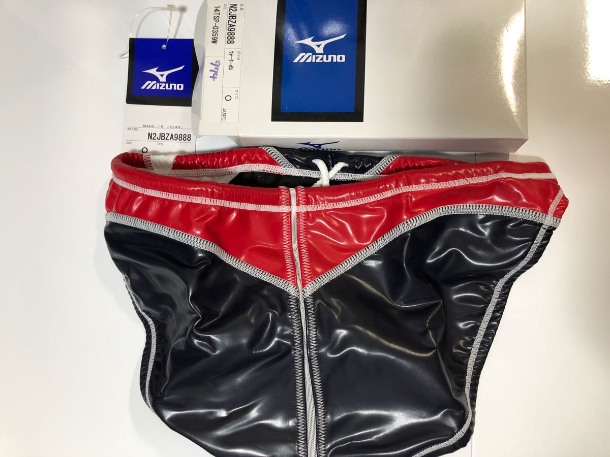 新品Sサイズ】MIZUNO/ミズノ 水球水着 ウォーターポロ 競パン：レッド