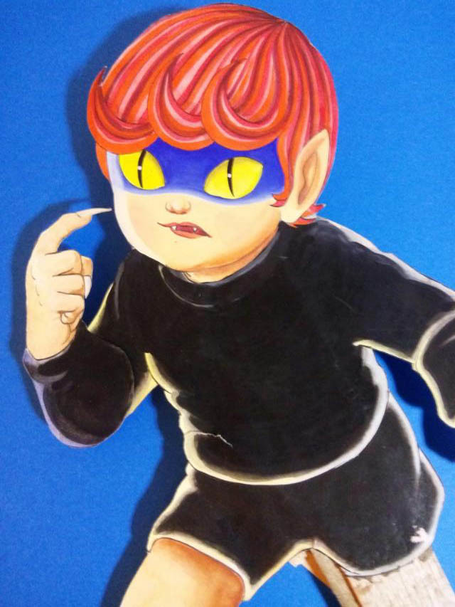 アニメ猫目小僧の原画