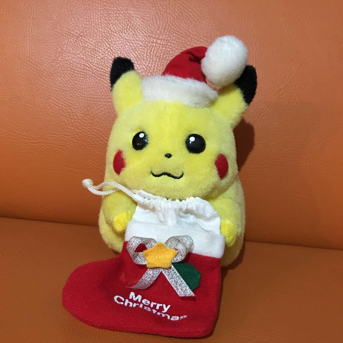 ピカチュウサンタTOMY 初期レア ピカチュウ クリスマスサンタ