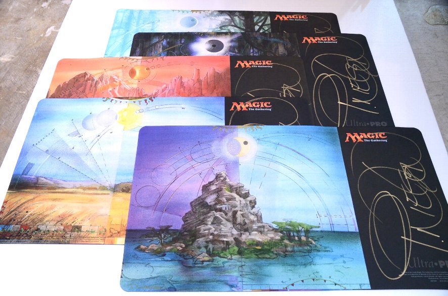 テレッサニールセン 意志の力プレイマットサイン入り