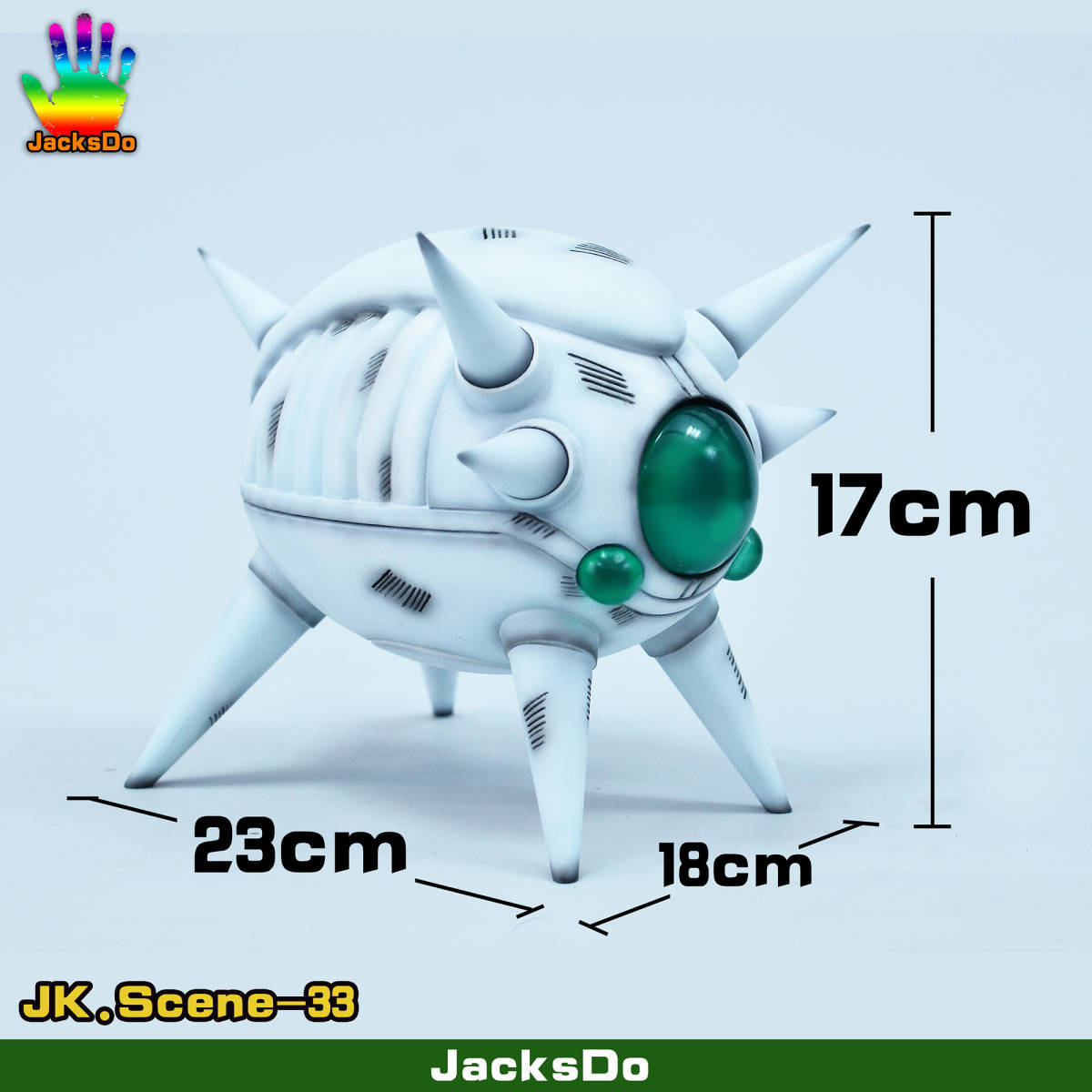 樹脂製 ドラゴンボール ピッコロ 宇宙船 ドラゴンボール フィギュア