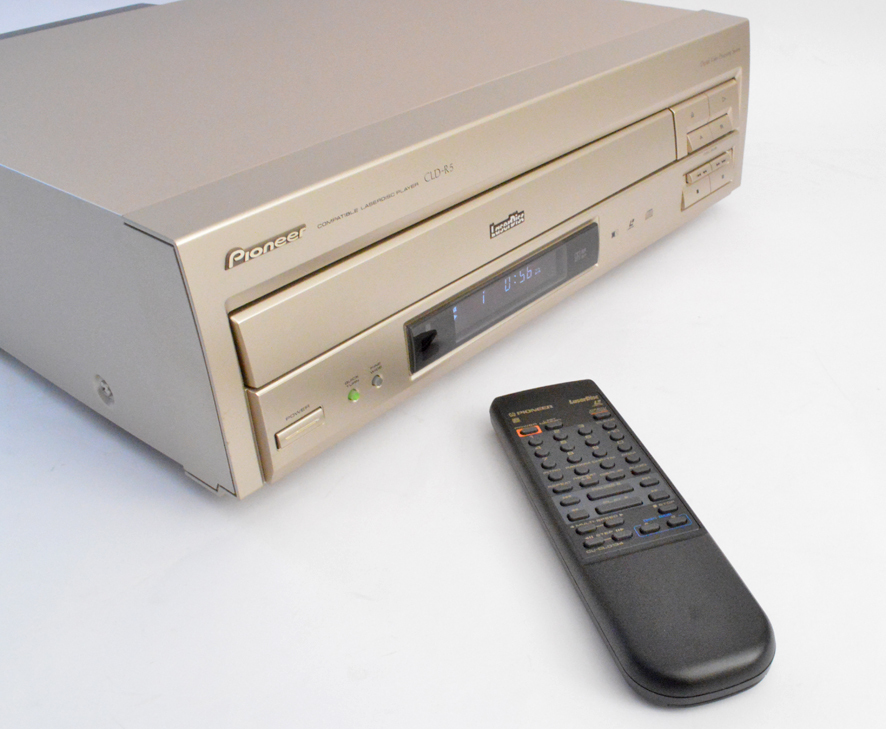 パイオニア新ロゴLDプレーヤー☆CLD-R5☆両面再生メンテ修理済み動作