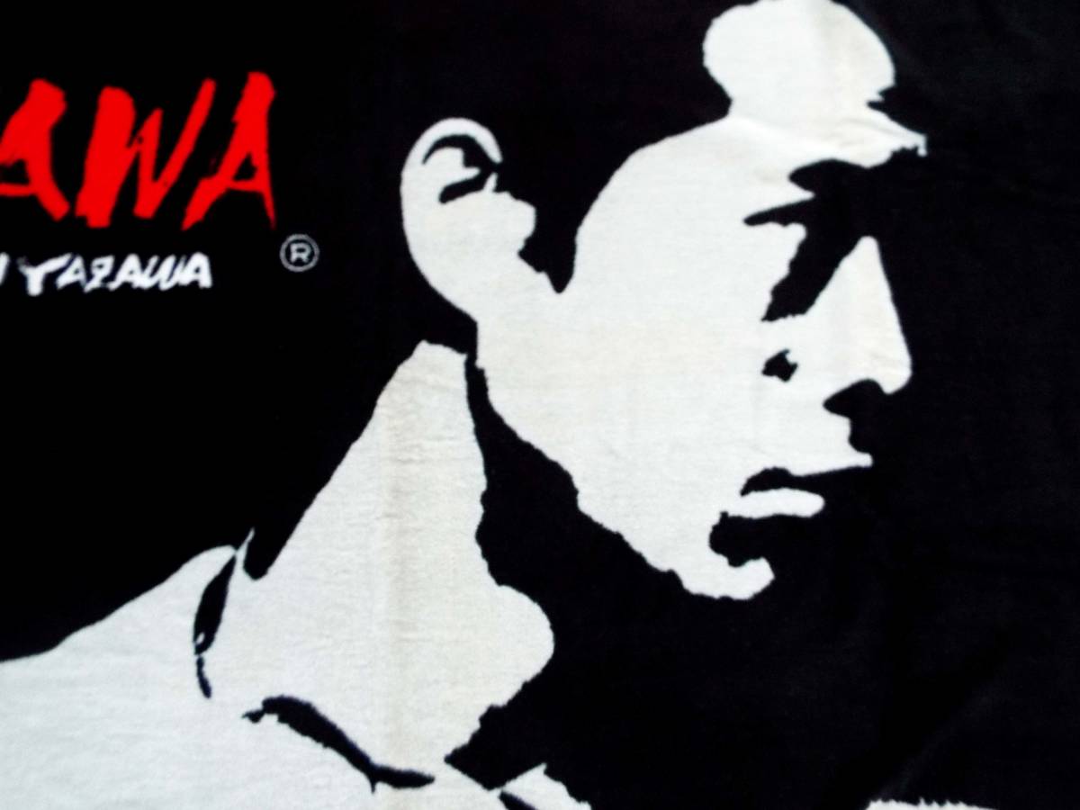 稀少当時モノ/矢沢永吉/ビーチタオル/シルエット 稀少当時モノ/矢沢