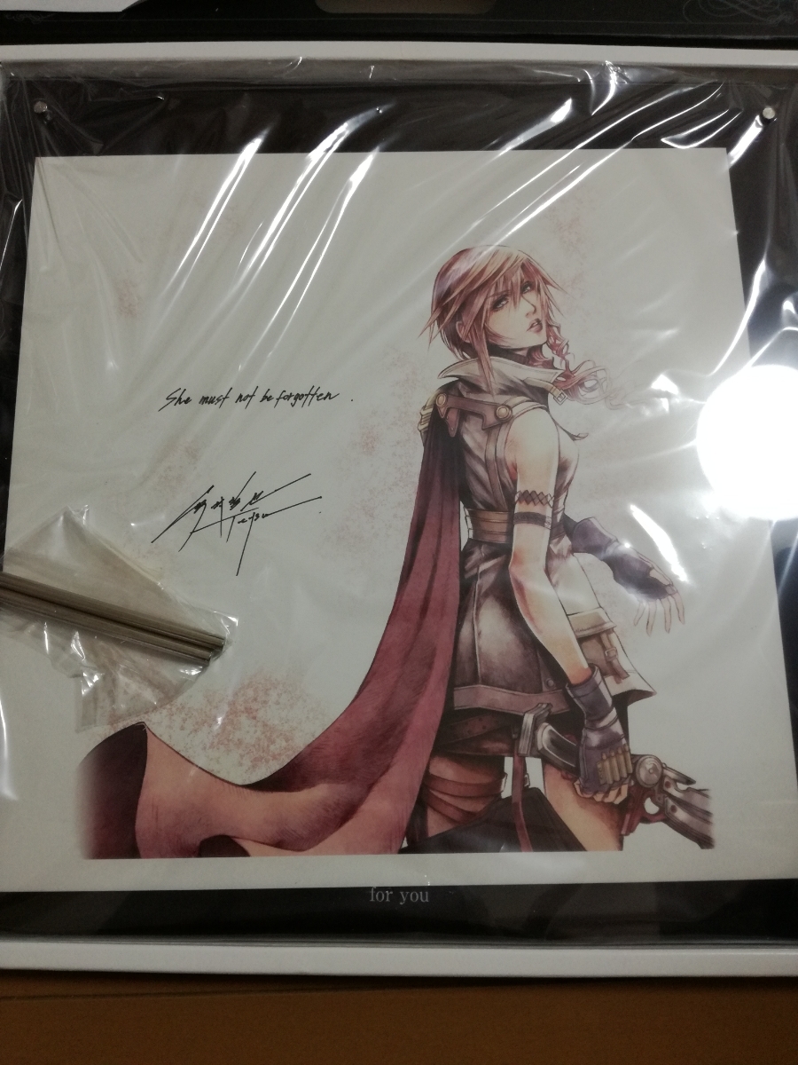 ファイナルファンタジーXIII イラストプレート ライトニングリターンズ