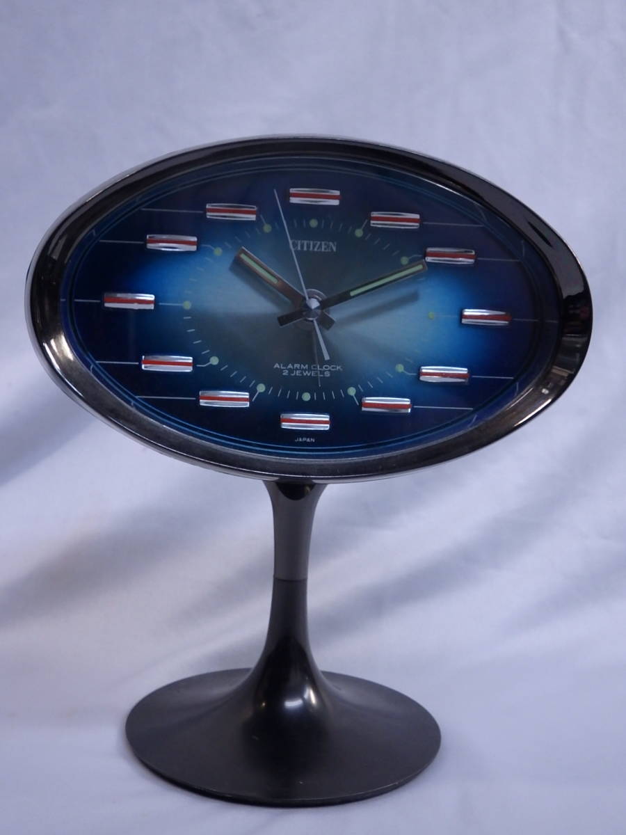シチズン 目覚時計 ワルツNK 昭和レトロ 手巻き ゼンマイ レア