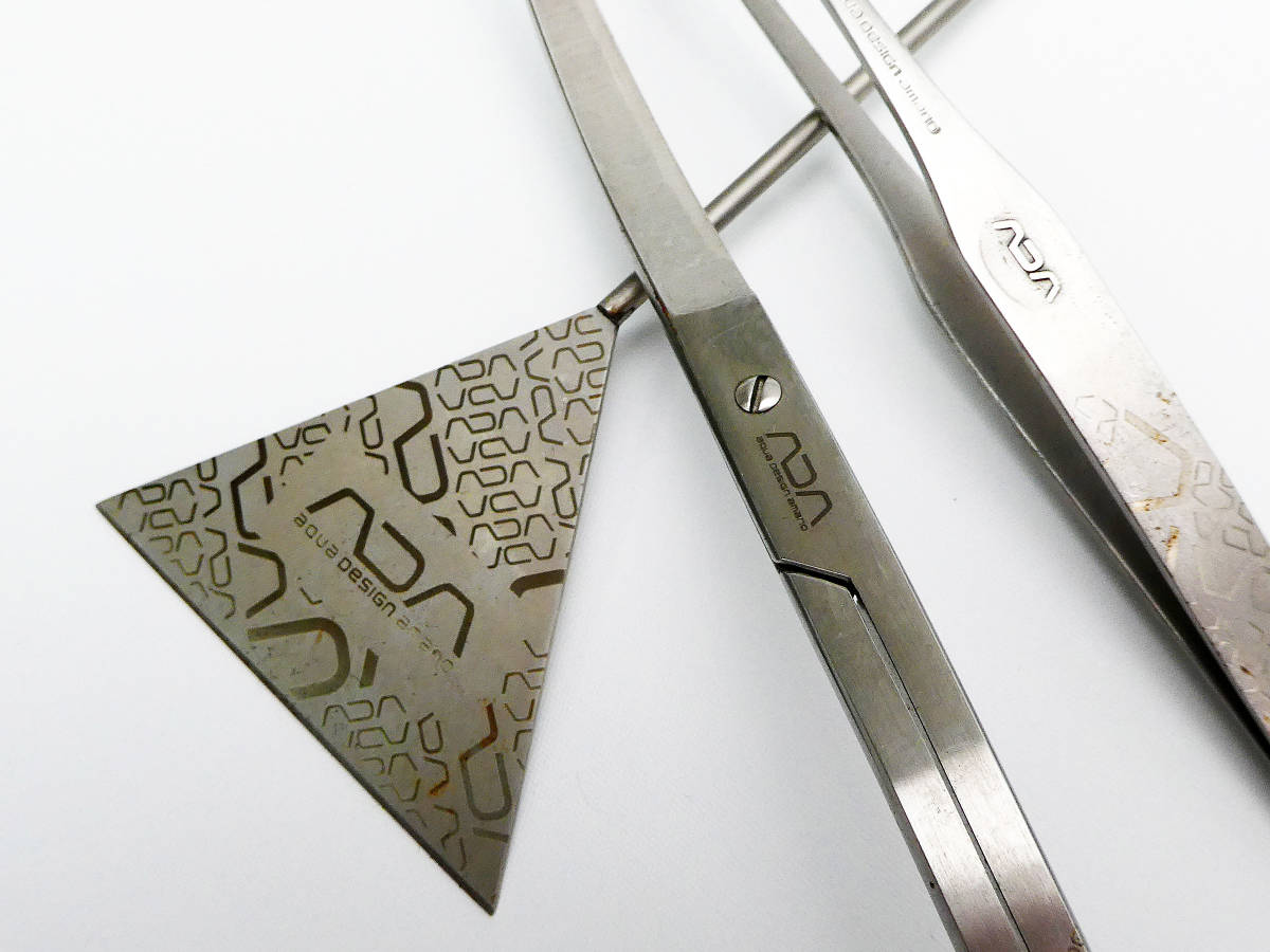 ADA 水槽用品 中古ADA製品3点セット□プロシザース・ウェーブ/サンド