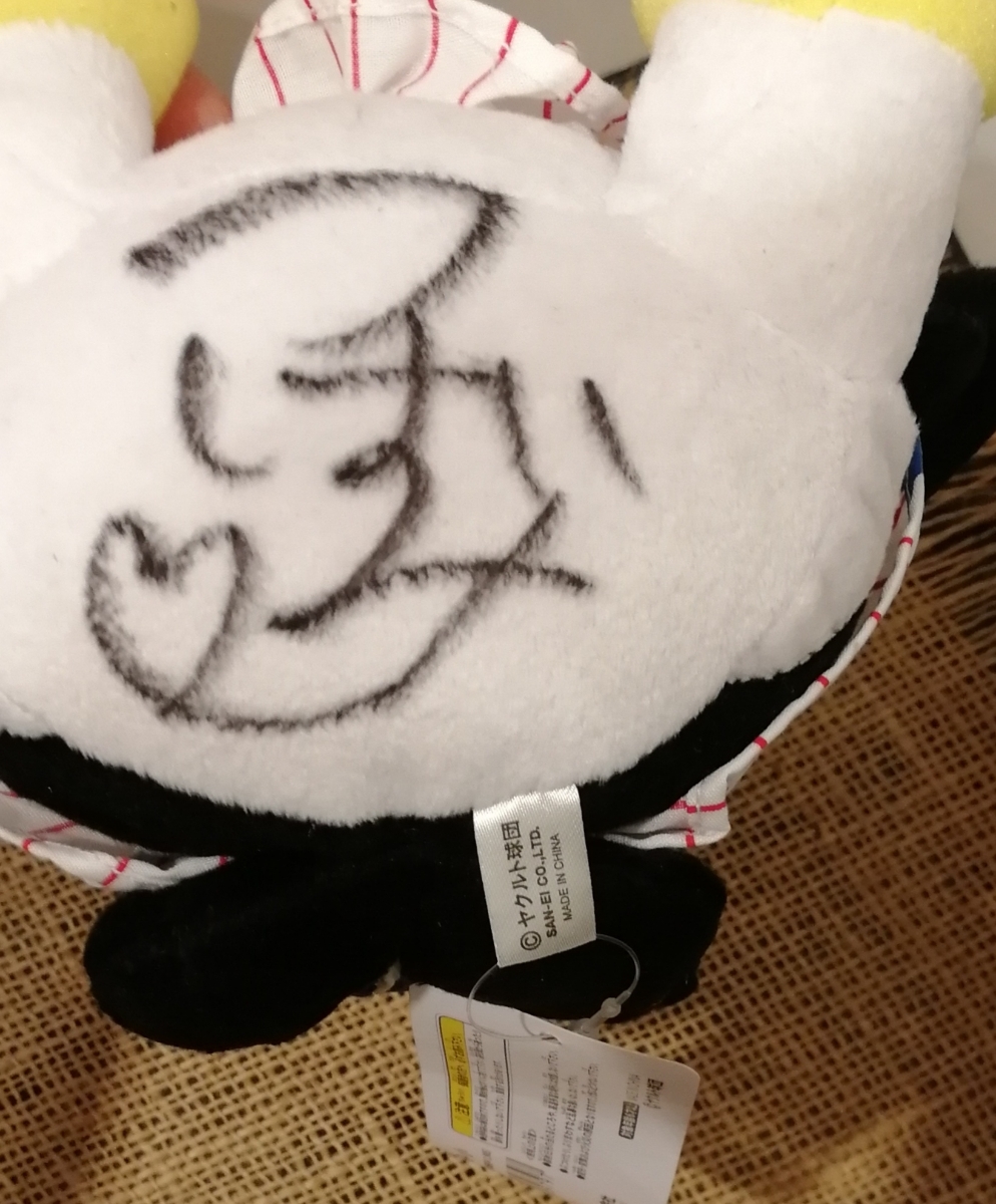 N*m様 【希少】直筆サイン入りアートパネル つば九郎 スワローズ 限定