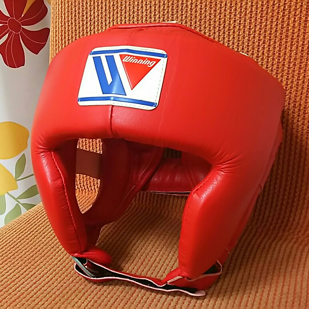 ウィニングヘッドギア 赤色 Winning ヘッドギア レッド 赤 Lサイズ