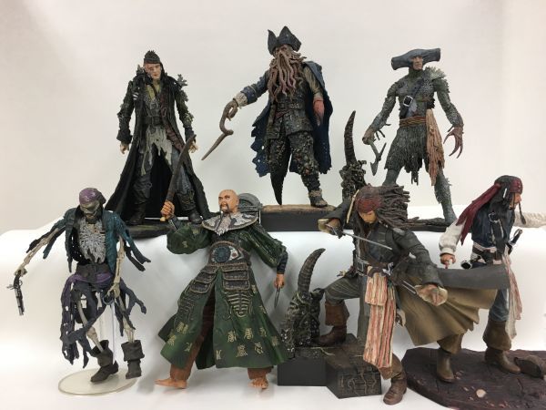 NECA パイレーツオブカリビアン ジャック・スパロウ デイヴィ