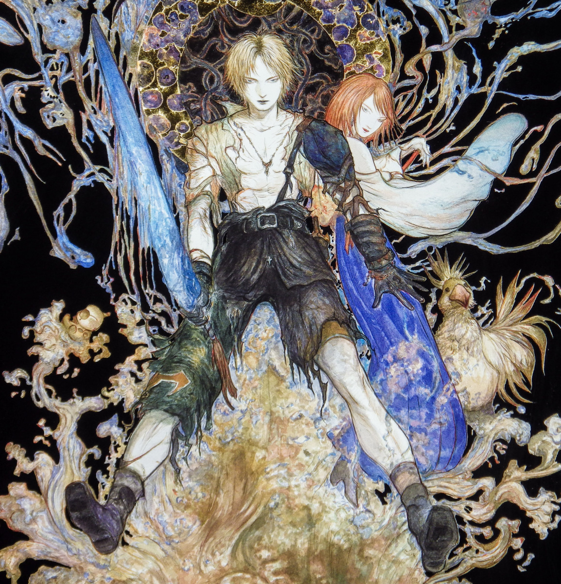 天野喜孝 非売品ポスター Yoshitaka Amano Used 天野喜孝 99