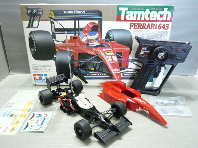 1⁄14 タムテックRCシリーズ No.8フェラーリ643 【組立済みラジコンカー