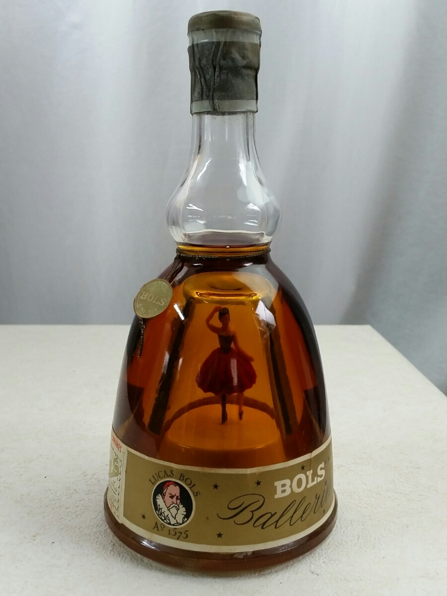 ①【希少】BOLS バレリーナ リキュール 未開栓 オルゴール動作確認 箱