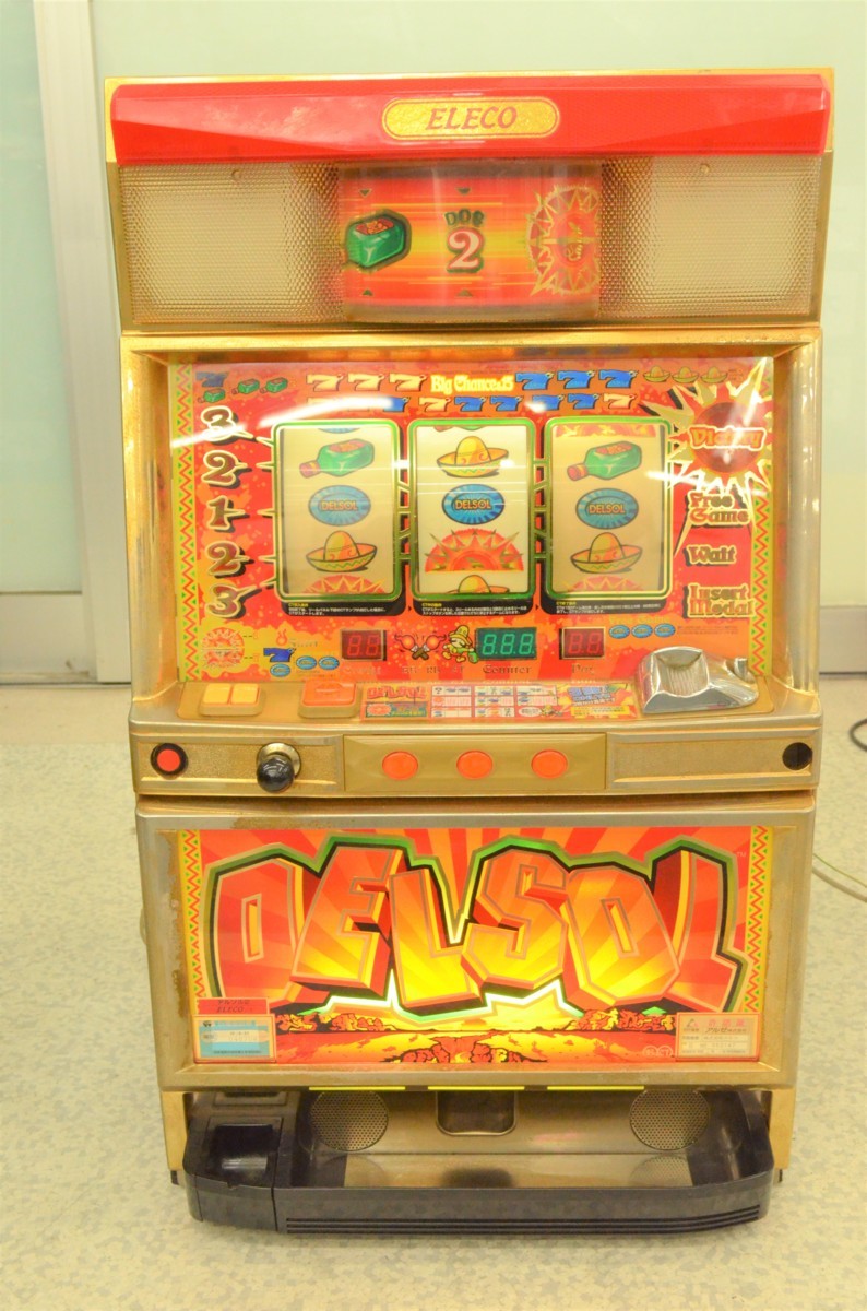ELECO デルソル2 スロットマシン 中古品ジャンク パチスロ実機｜Yahoo