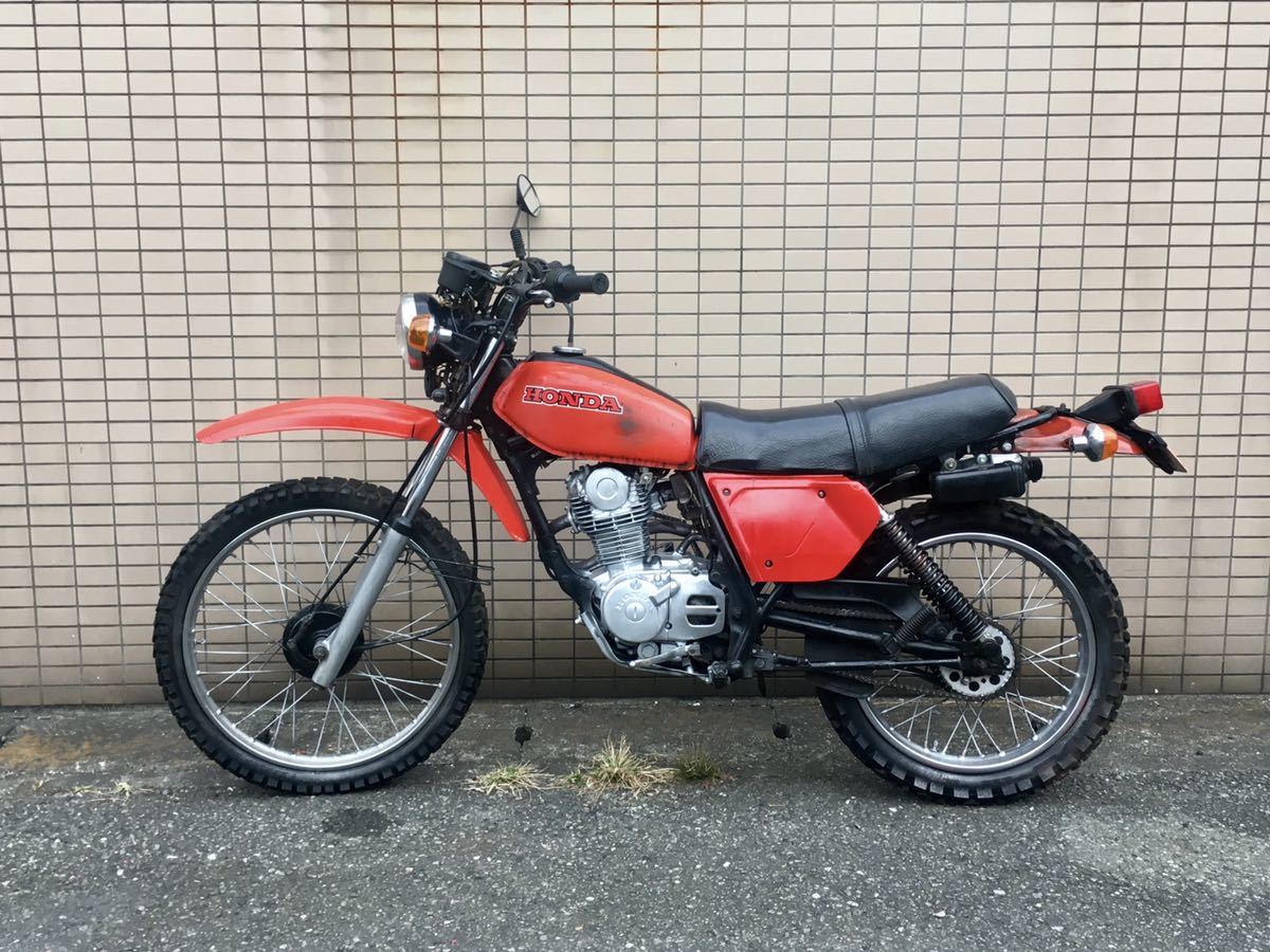 HONDA XL125S タンク ビンテージ モトクロス VMX 当時物 【公式通販】