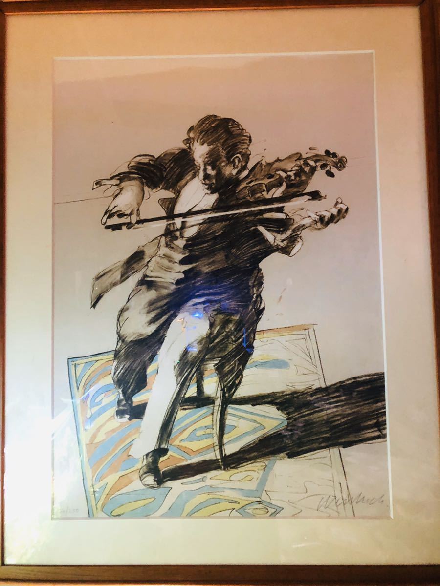 クロード・ワイズバッシュ オリジナルカラーリトグラフ 250部限定