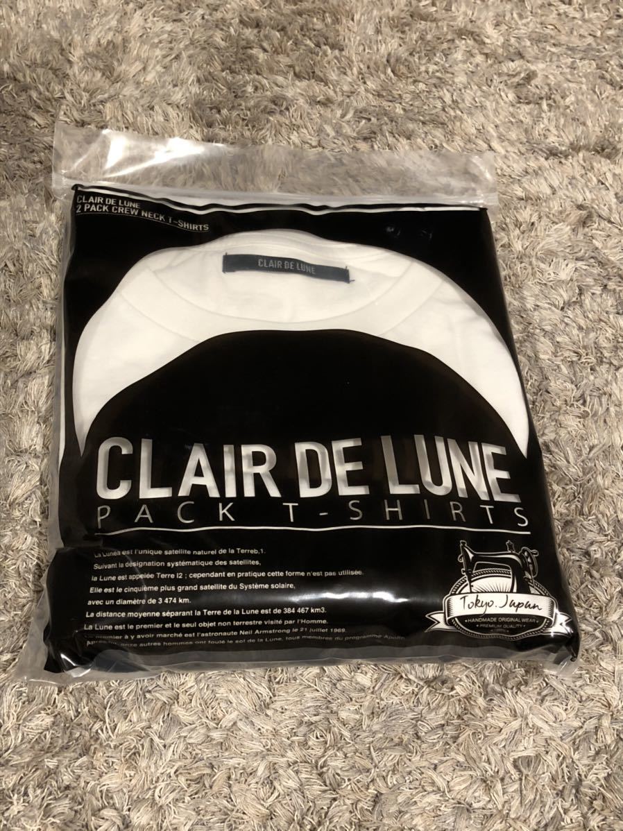 登坂広臣 CLAIRDELUNE Tシャツ 2枚 登坂広臣 CLAIRDELUNE Tシャツ 2枚
