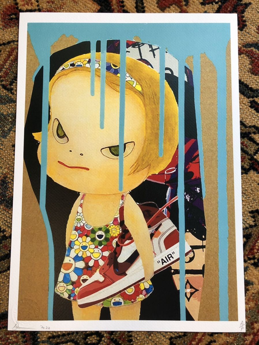 希少】村上隆 × マーク・グロッチャン ポスター 2 希少】村上隆