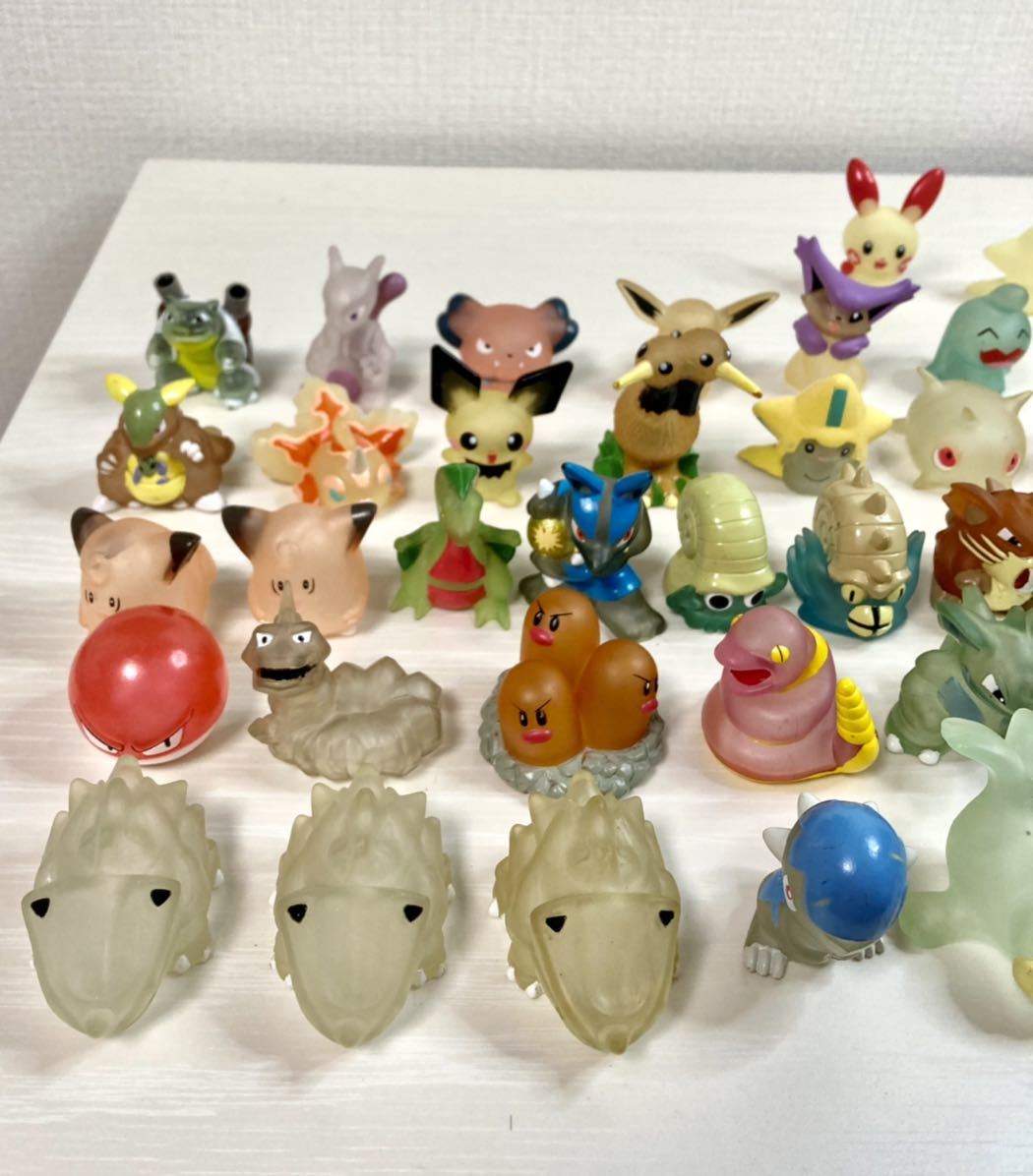 モンコレ ポケモンキッズ クリア 指人形 ポケモン フィギュア 約50匹