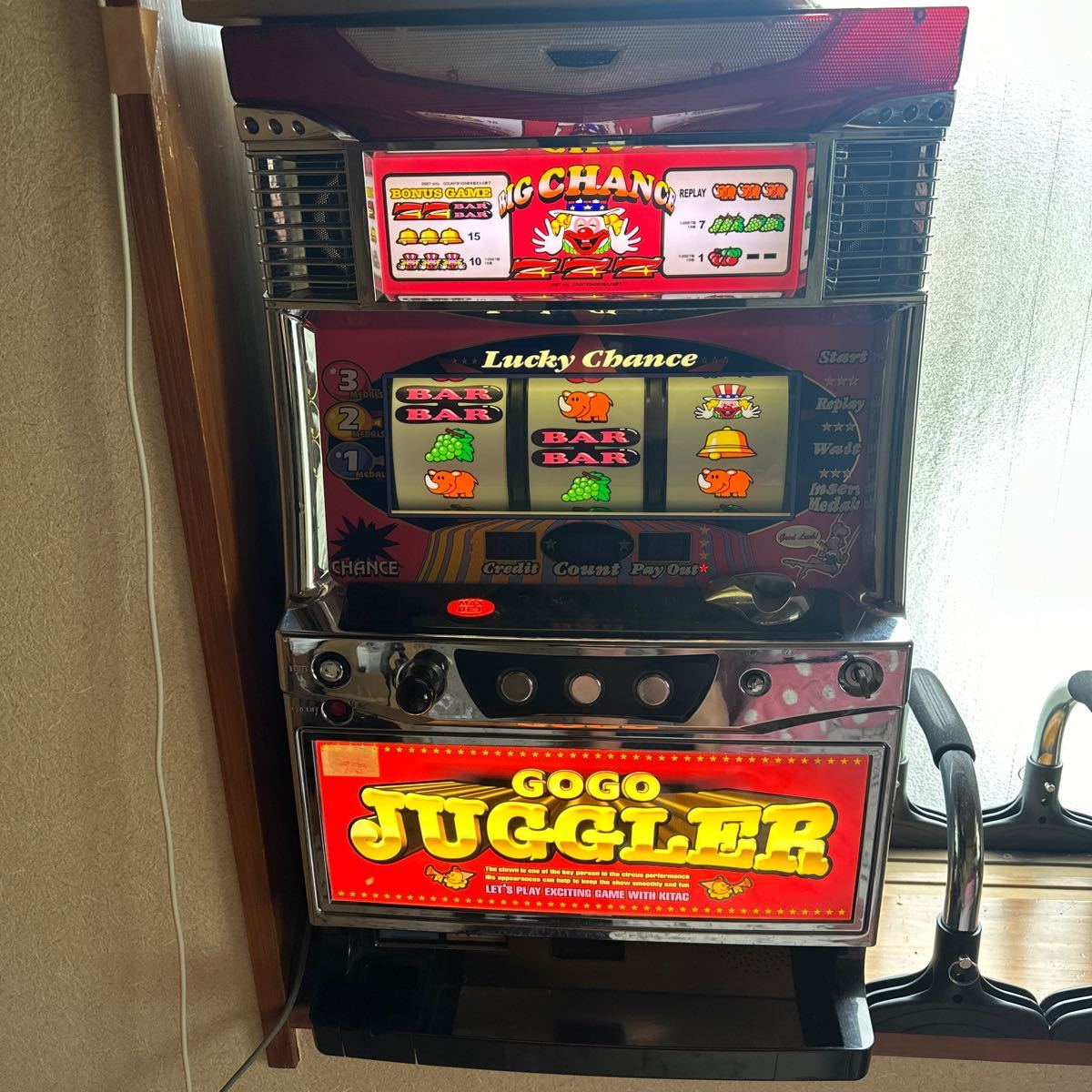 ゴーゴージャグラー2 実機 不要機 送料無料 ゴーゴージャグラー2／KD