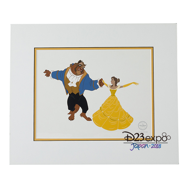ディズニー 美女と野獣（チェンジ オブ ハート）セル画 5000枚限定品