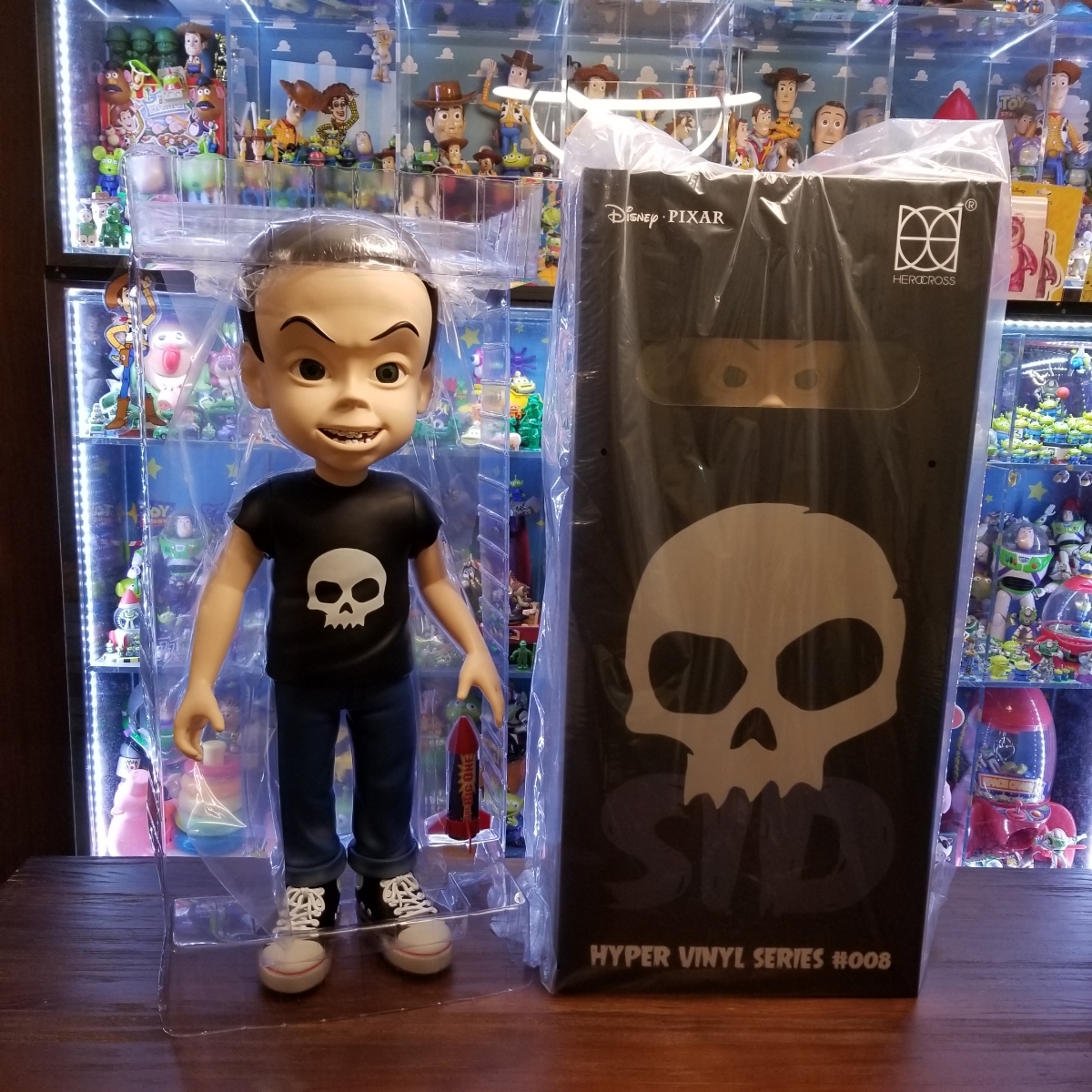 トイストーリー ヒーロークロス シド & スカッド 60cm フィギュア