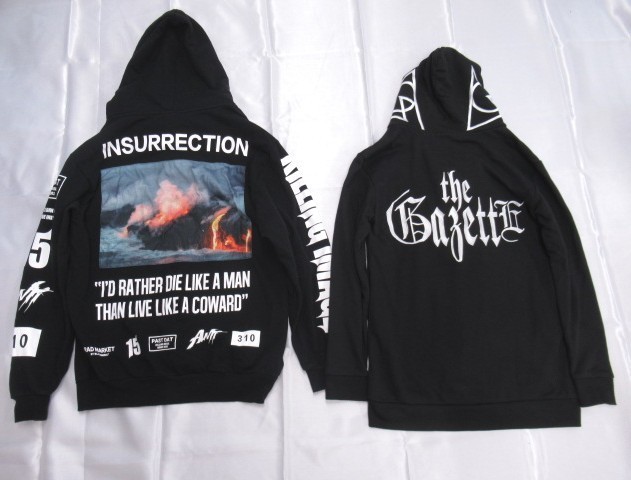 the GazettE パーカー the GazettE 15周年愚鈍の桜 パーカー